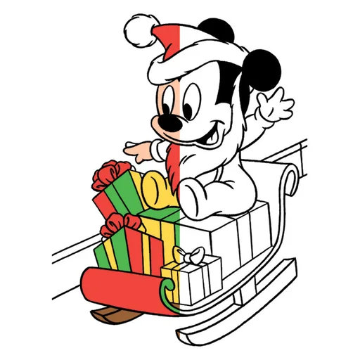 Mickey Mouse Coloring Pages