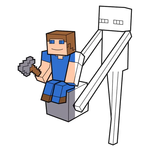 Minecraft Coloring Pages