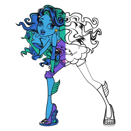 Monster High Coloring Pages