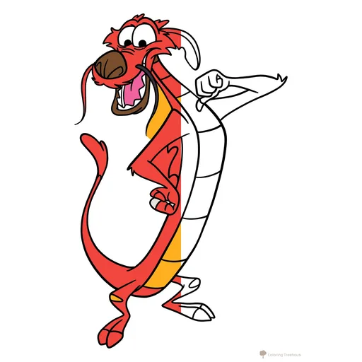 Mulan Coloring Pages