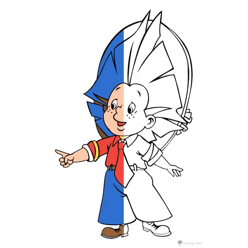 Neznaika Coloring Pages