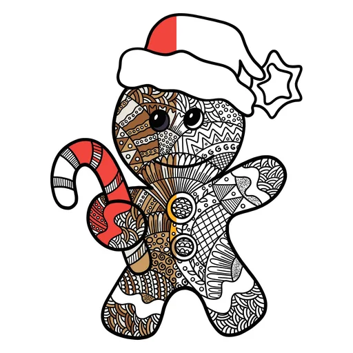 New Year Anti-Stress Coloring Pages