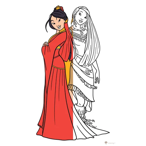 Pocahontas Coloring Pages