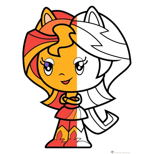 Cutie Mark Crew My Little Pony Coloring Pages
