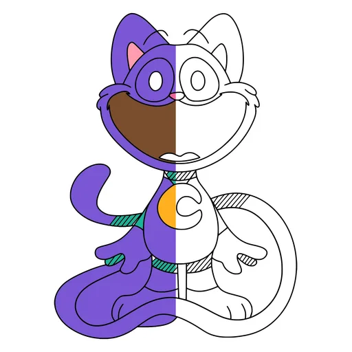 Poppy Playtime Coloring Pages