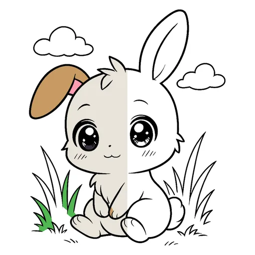 Rabbit Coloring Pages