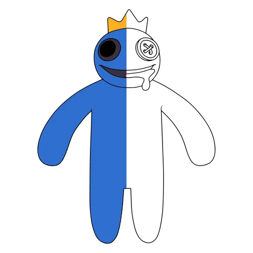 Rainbow Friends Coloring Pages