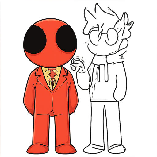 Páginas para colorear de Rainbow Friends