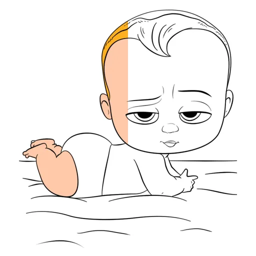Boss Baby Coloring Pages