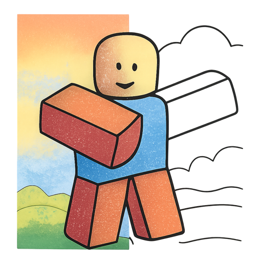 Roblox Coloring Pages