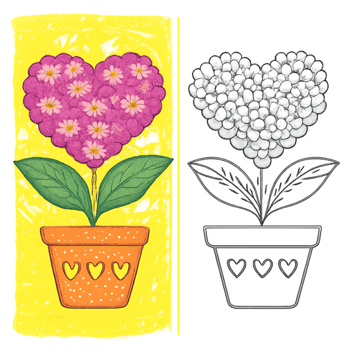 Páginas para colorear del 8 de marzo