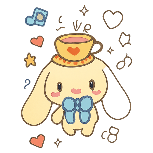 Cinnamoroll（肉桂卷/Cinnamoroll）填色页