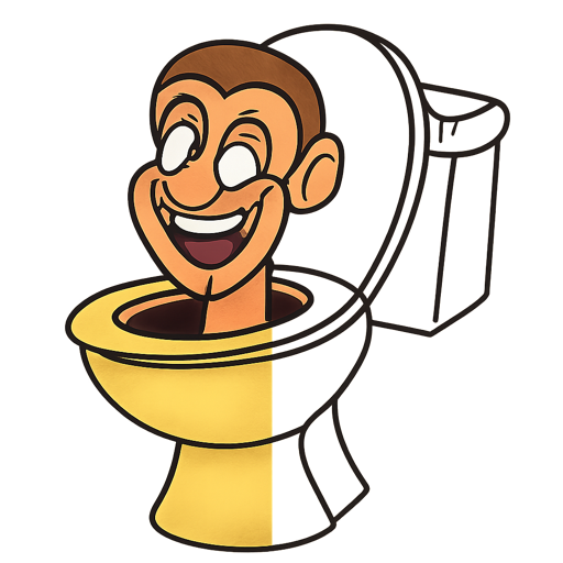 Skibidi Toilet（Скибиди Туалет）填色页