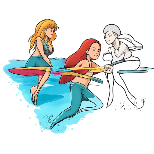 Barbie Mermaid Coloring Pages