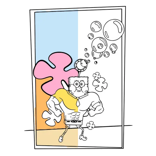 SpongeBob Movie Coloring Pages