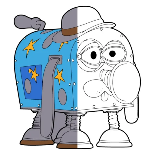 The House of Magic Coloring Pages