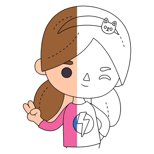 Toca Boca Coloring Pages