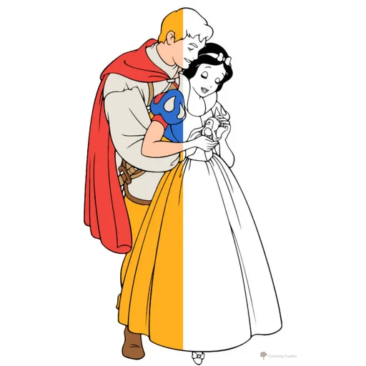 Snow White Coloring Pages