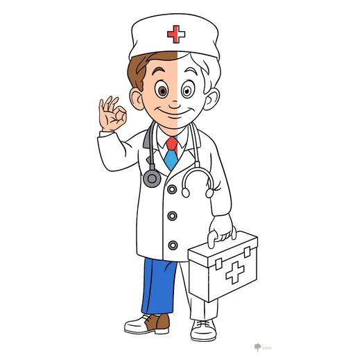 Virus and Bacteria Coloring Pages