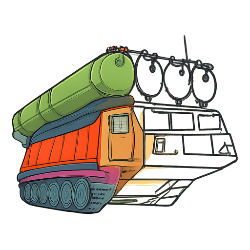 Military Vehicle Coloring Pages