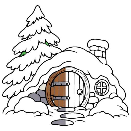 Winter Coloring Pages