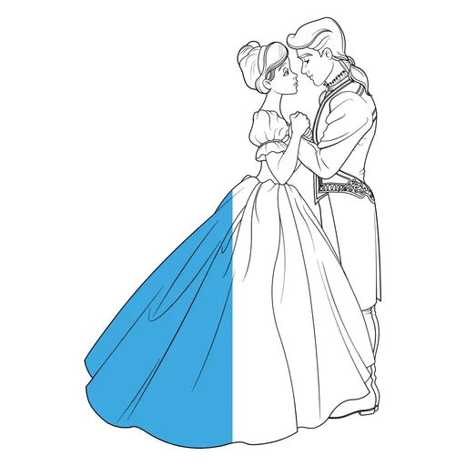 Cinderella Coloring Pages