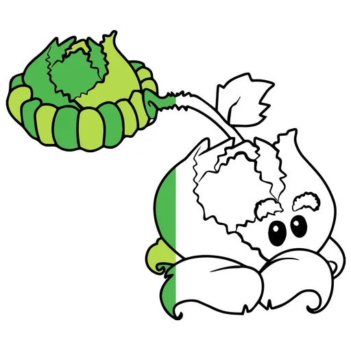 Plants vs. Zombies Coloring Pages