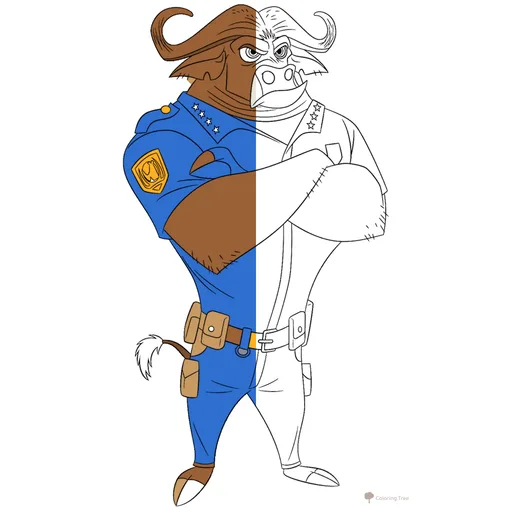 Zootopia Coloring Pages