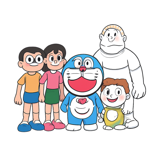 Doraemon Coloring Pages