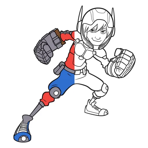 Big Hero 6 Coloring Pages