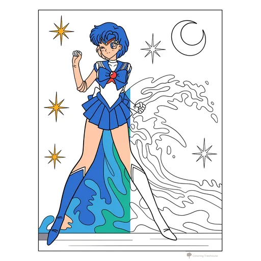 Sailor Moon Coloring Pages