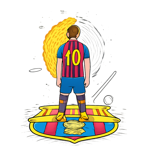 Páginas para colorear de Lionel Messi
