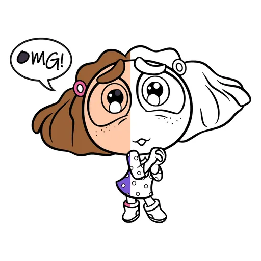 Inside Out 2 Coloring Pages