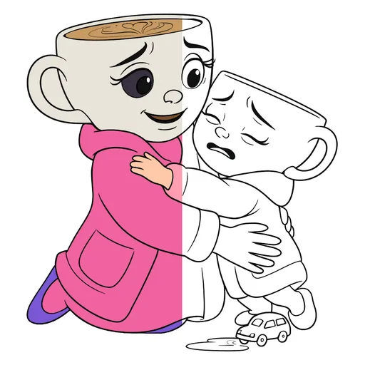 Ballerina Cappuccino Coloring Pages