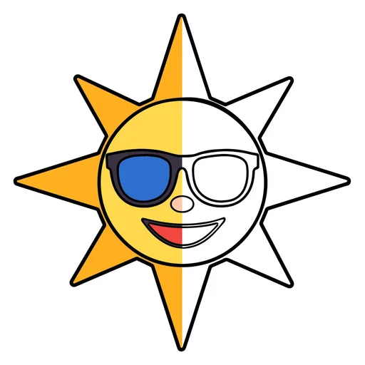 Sun Coloring Pages
