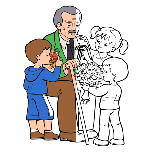 Victory Day Coloring Pages