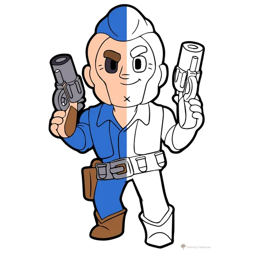 Brawl Stars Coloring Pages