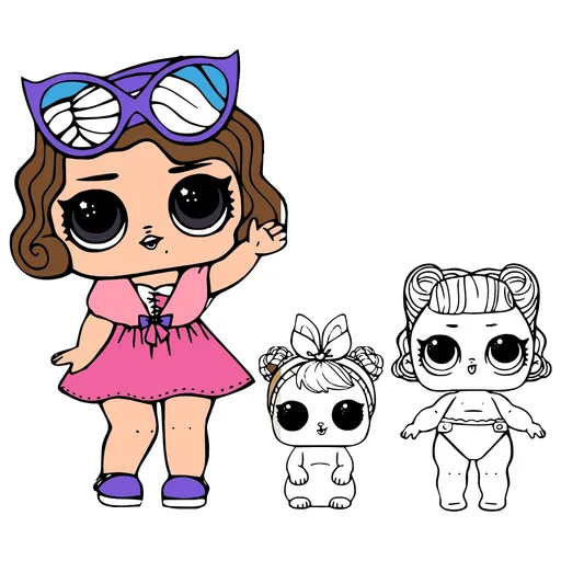LOL Pets Coloring Pages