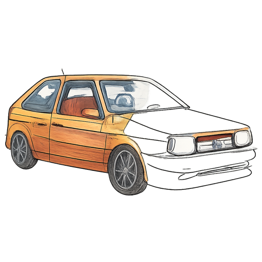 Lada (Zhiguli) Car Coloring Pages