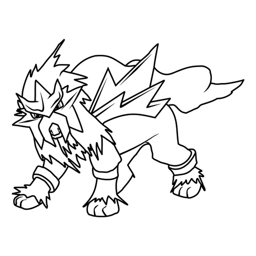 Second Generation Pokémon Coloring Pages