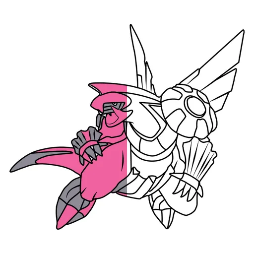 Generation 4 Pokémon Coloring Pages