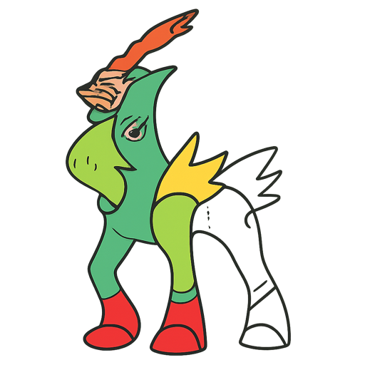 Generation 5 Pokémon Coloring Pages