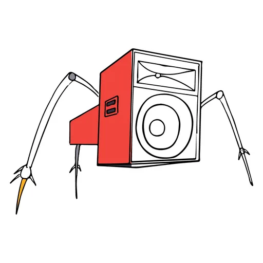 Skibidi Toilet Speaker Man Coloring Pages