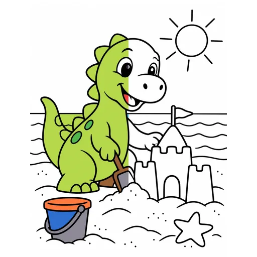 Dinosaur Coloring Pages