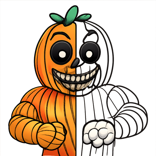 Páginas para colorear de los animatrónicos de FNAF