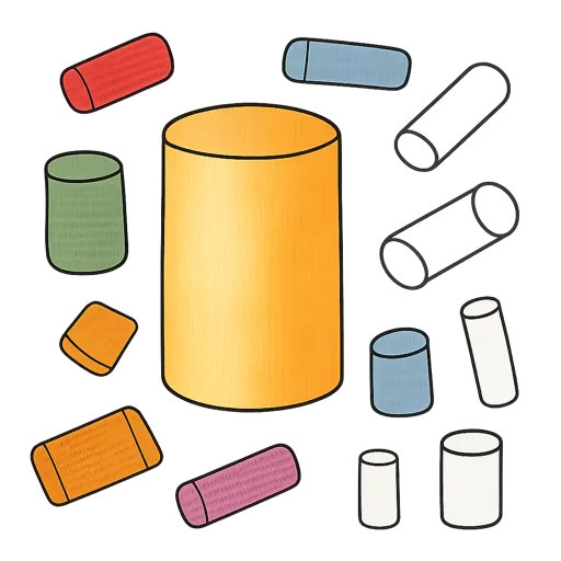 Geometric Shapes Coloring Pages