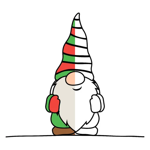Gnome Coloring Pages