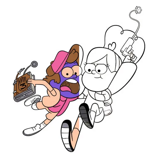 Gravity Falls Coloring Pages