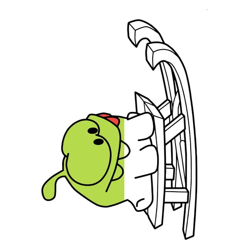 Om Nom Coloring Pages