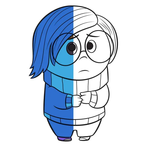 Inside Out Coloring Pages